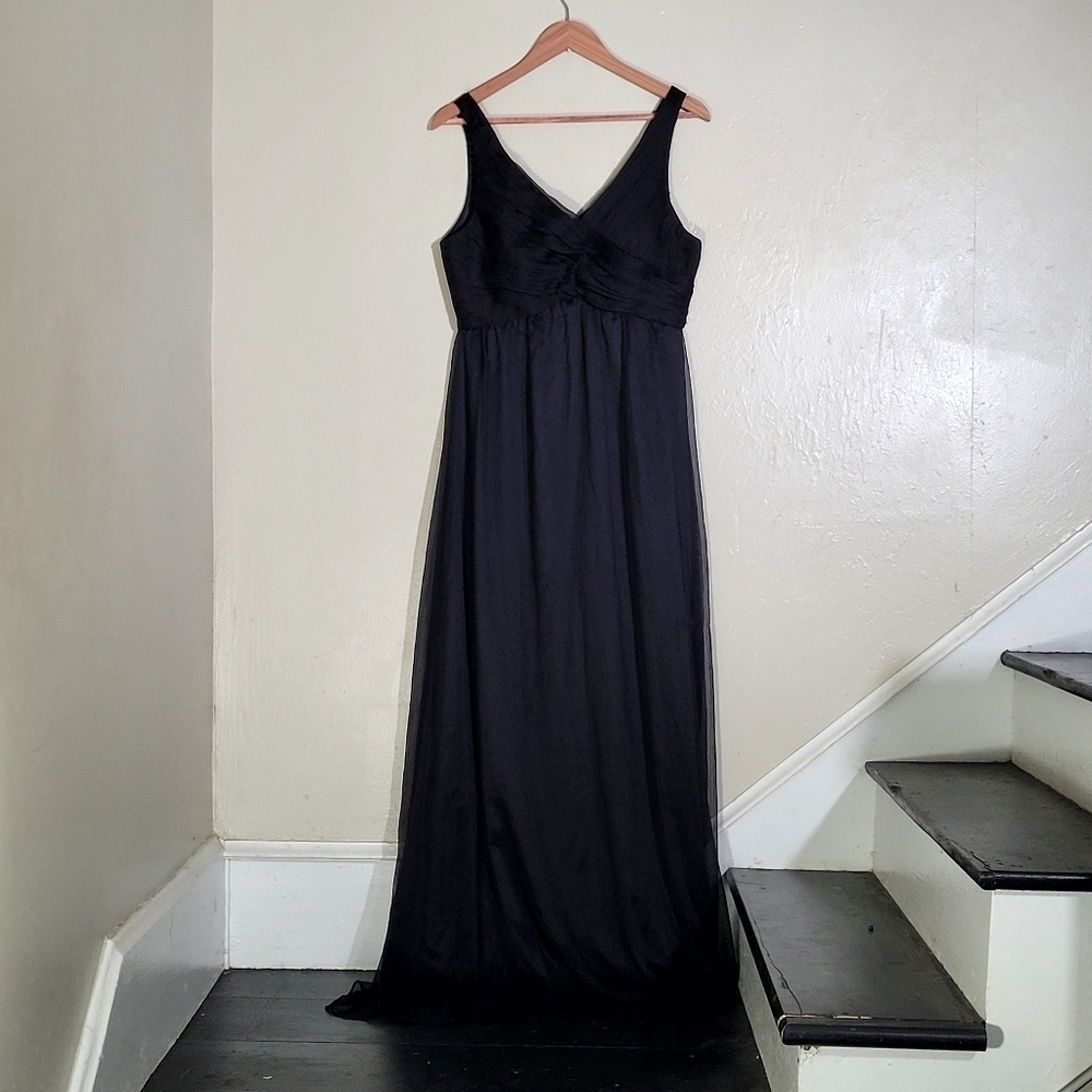 BHLDN Elegant Black Gown